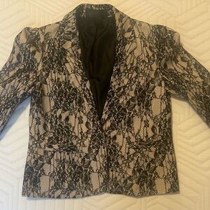 KARDASHIAN KOLLECTION LACE BLAZER